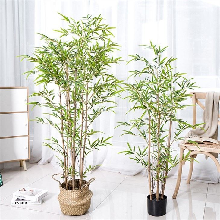 artificial lucky bamboo plant