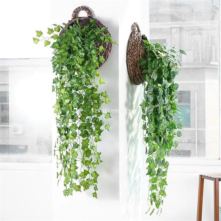 Fake Ivy Hanging Vine Faux Plants Leaves Greenery